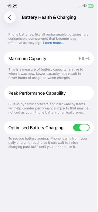 Iphone 11 pro 100% bat