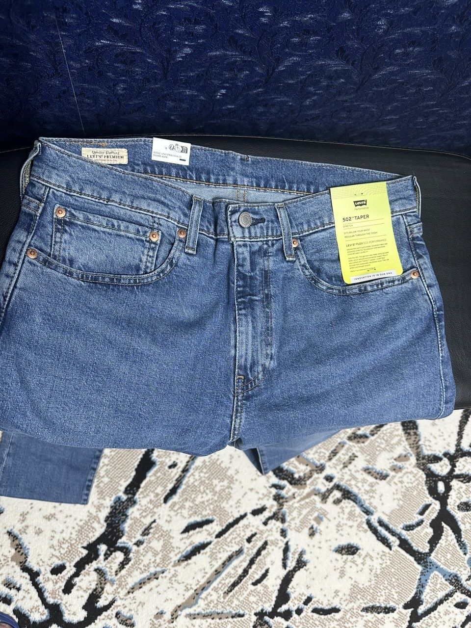 Джинсы Levi's 502 taper fit р.34/32