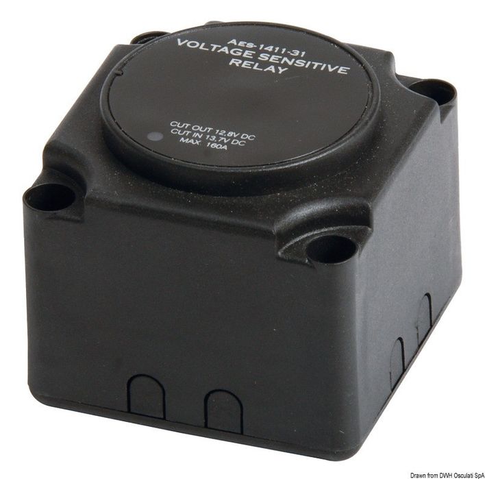 Зарядно реле за 2 акумулатора 12/24V 160A