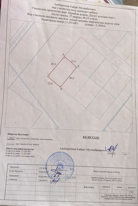 Участок Жана Даулет