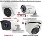 4в1 HD-AHD HD-CVI HD-TVI Hikvision Универсална Камера Водоустойчива