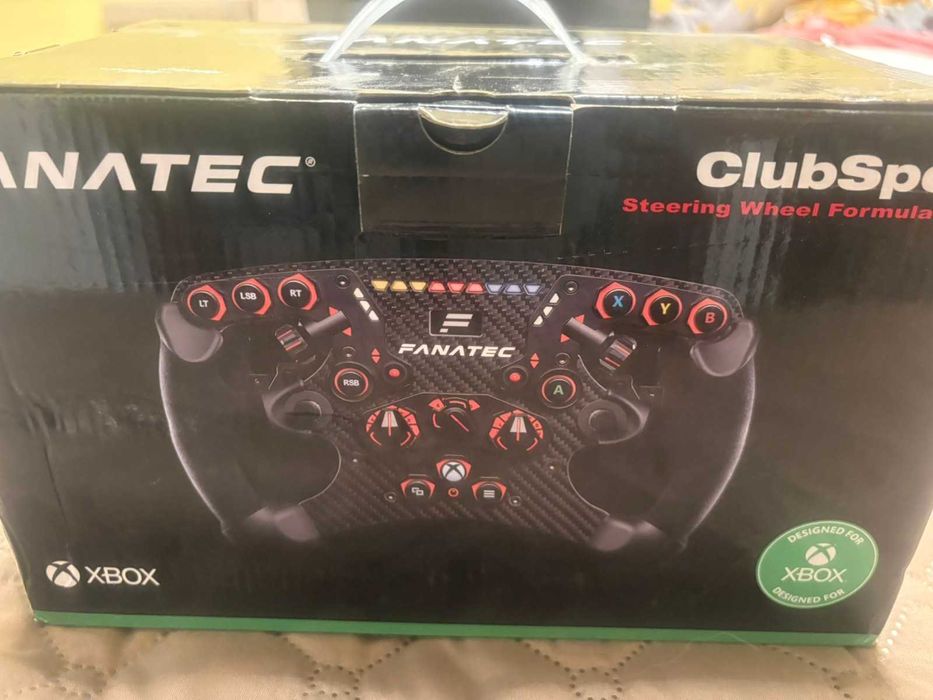 Fanatec CSL DD 8nm, Formula v2.5 (QR2), McLaren V2 (QRLite), CSL320 V2