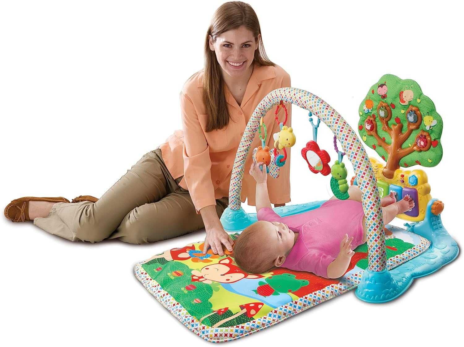 НОВА! Музикална Бебешка Активна Гимнастика Vtech Baby 80 – 190604!