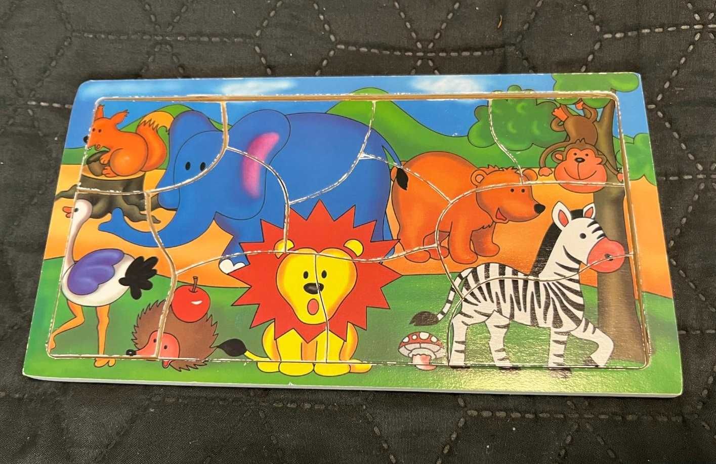 Pachet 7 jucarii de lemn Montessori pentru copii mici - 55 lei