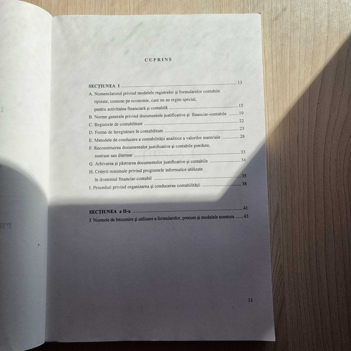 Carte Ministerul Finantelor - Norme metodologice - FORMULARE contabile