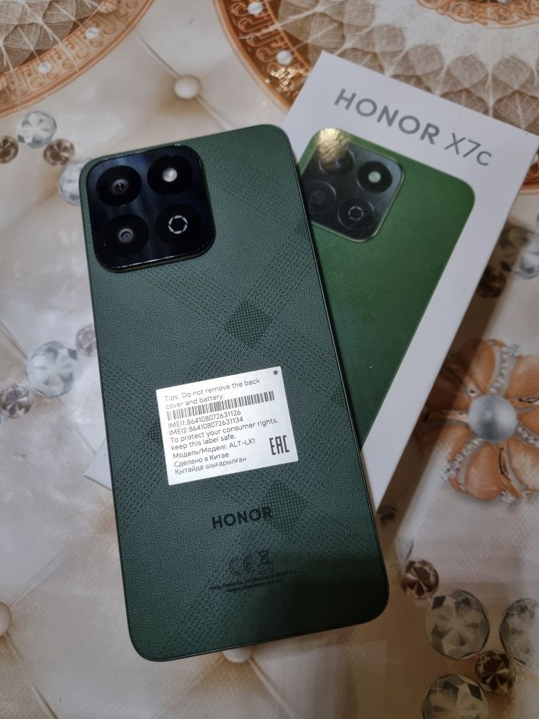 HONOR X7C 128gb Цвет:зелёный