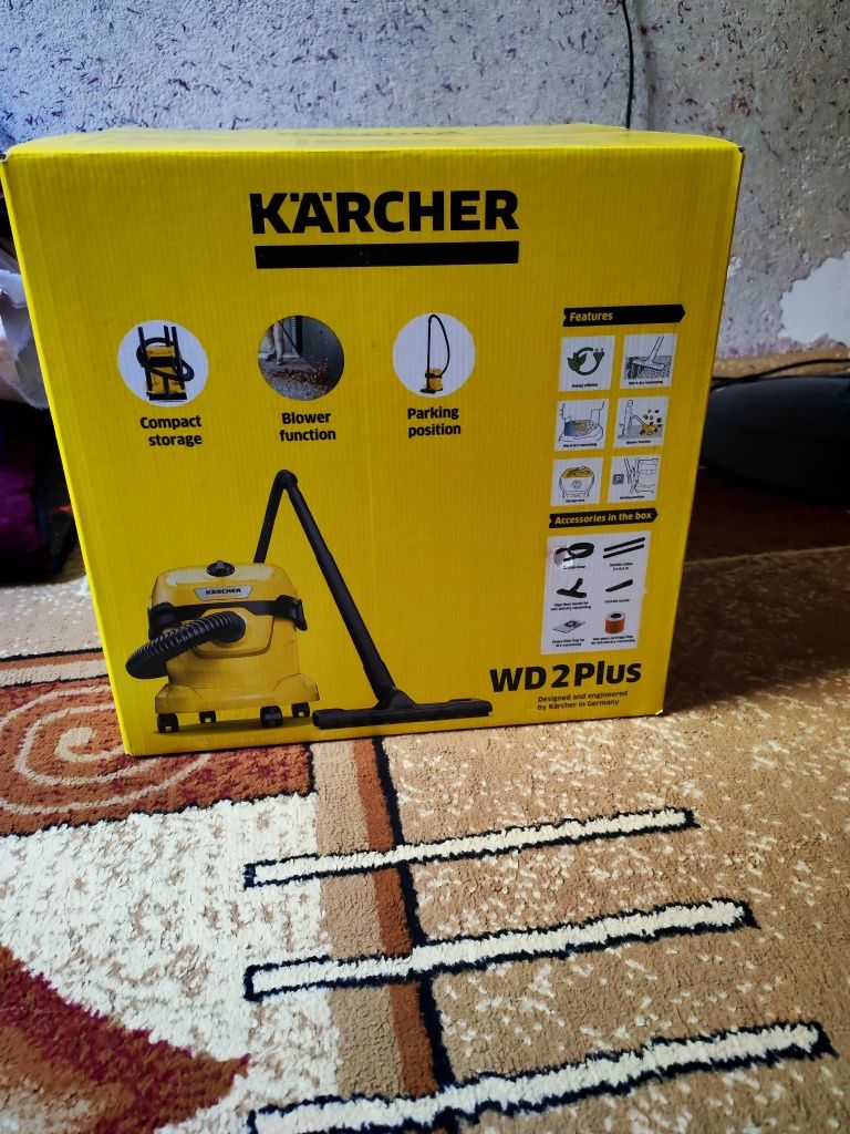 Plisos Karcher VD 2 plus sotiladi