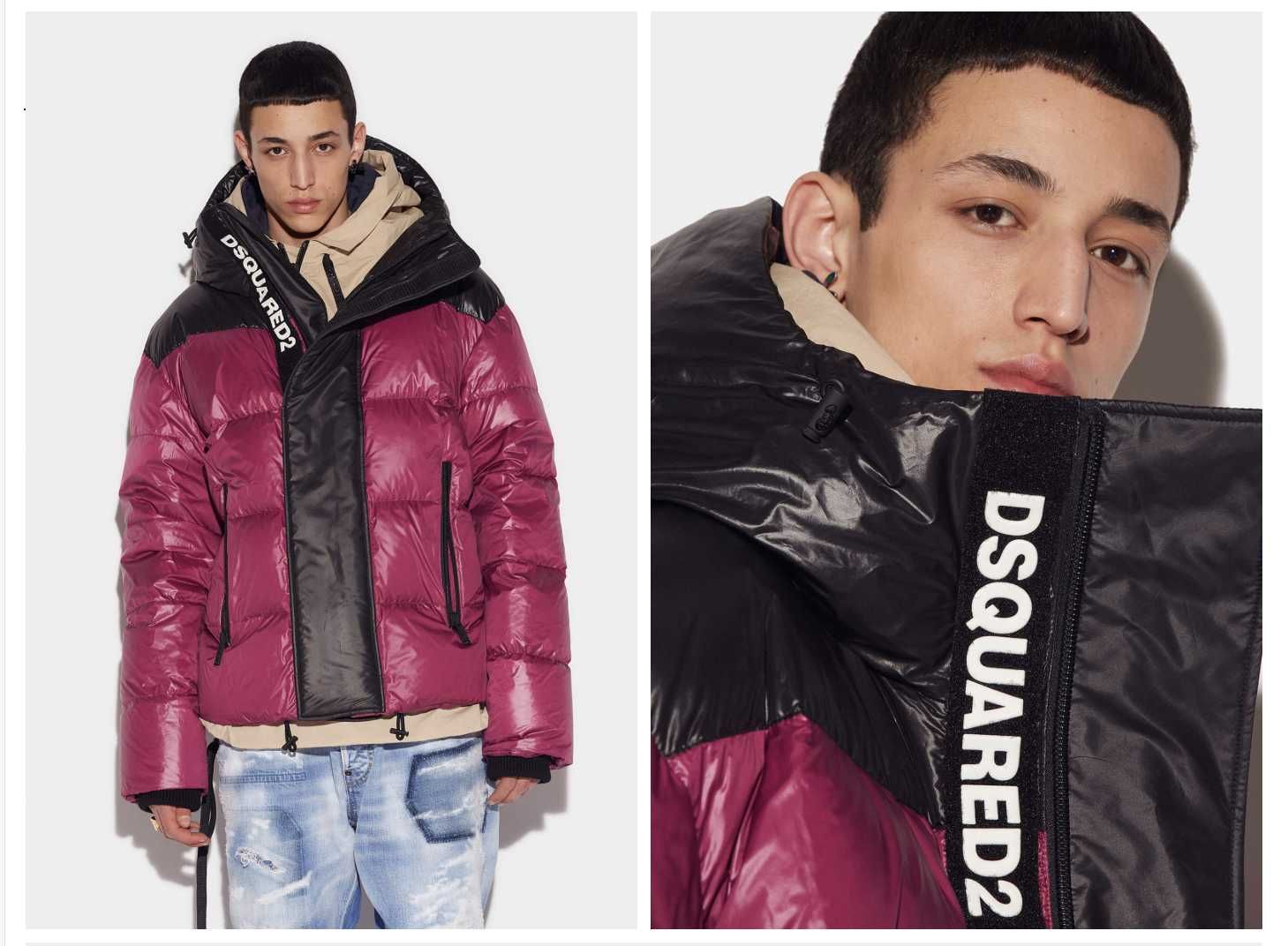 Geaca Dsquared2, marime 48, regular fit, geaca noua cu etichete.