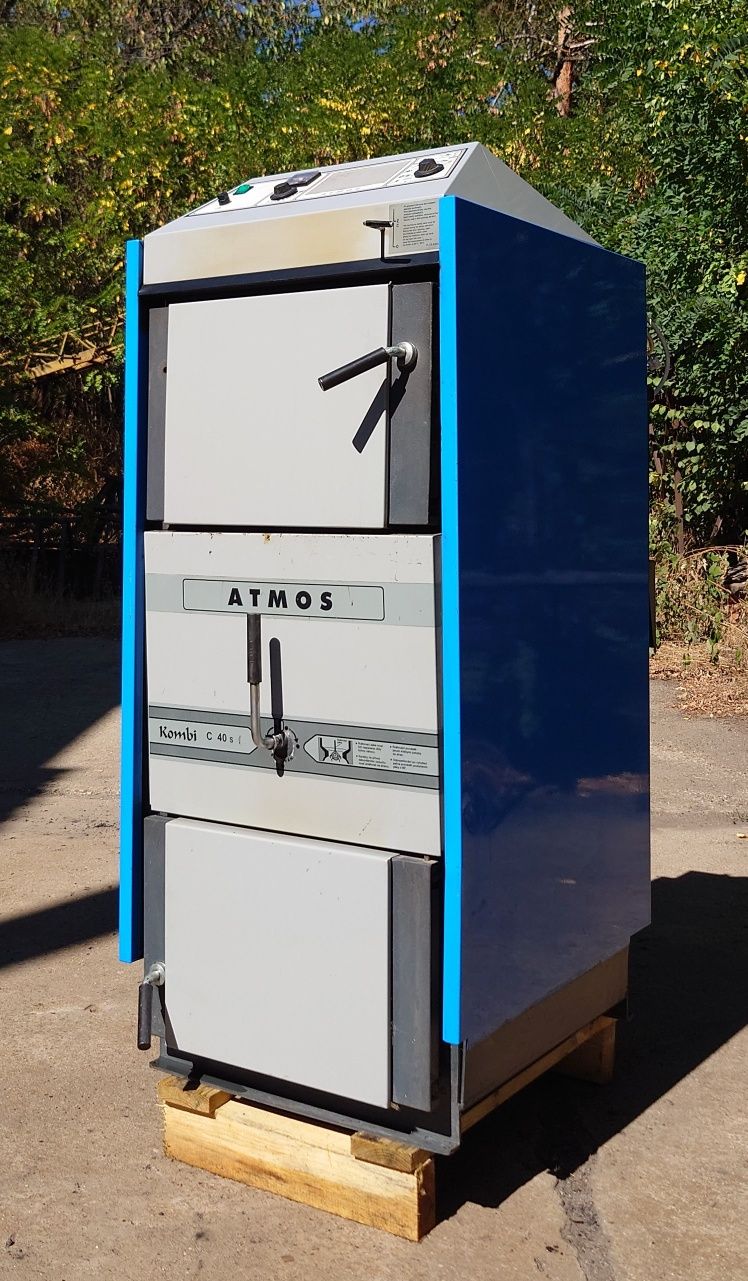 Котел на твърдо гориво Атмос/Atmos Combi  C40 s