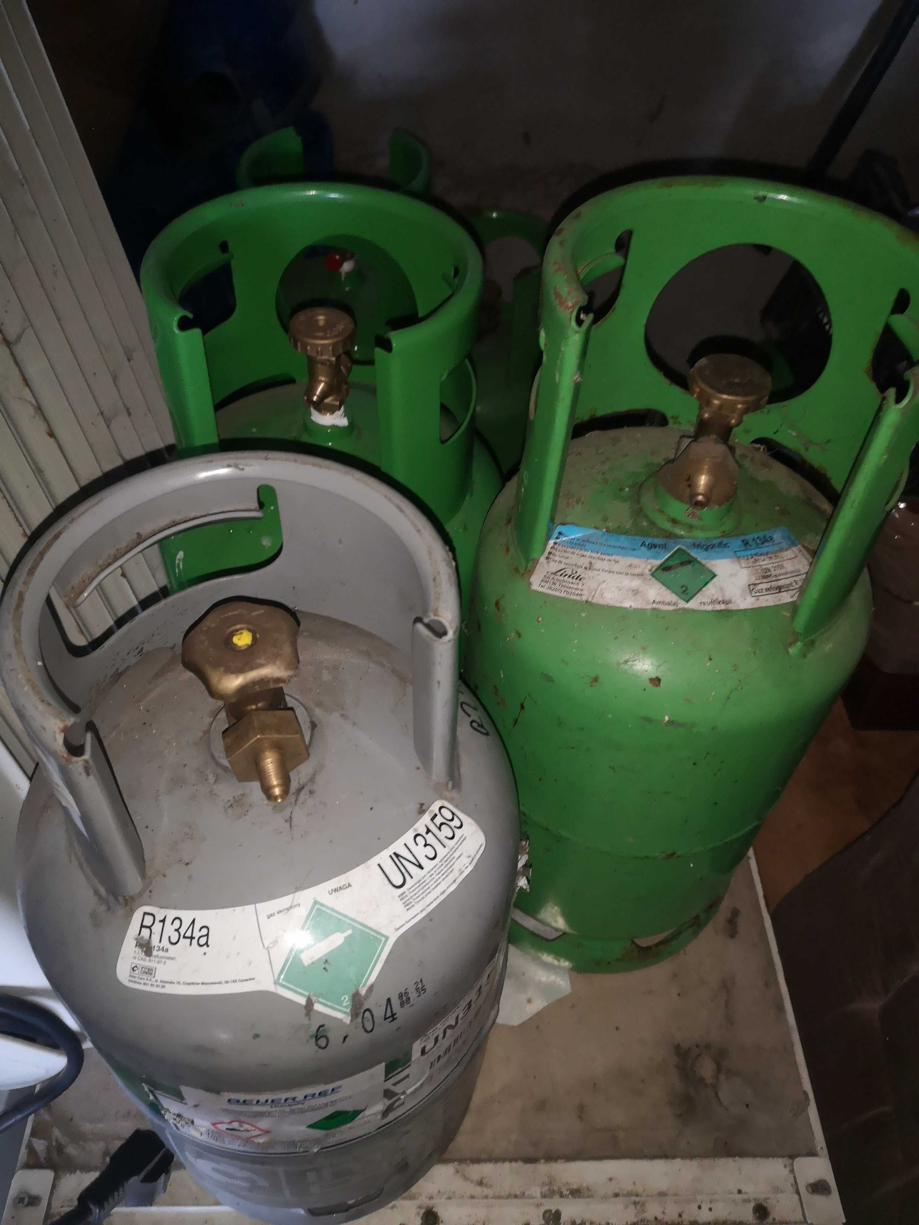 Butelie goală freon R134a