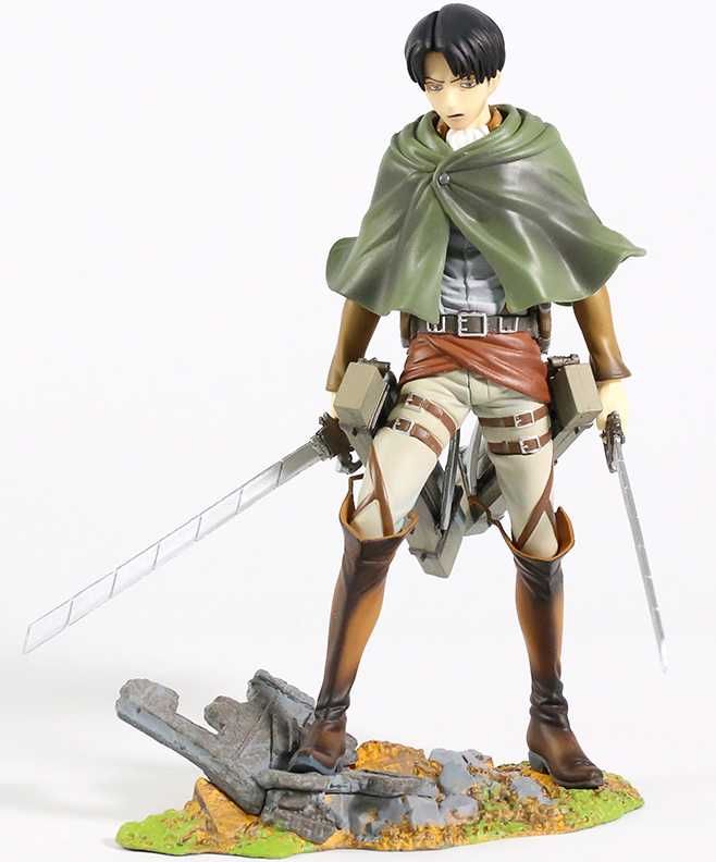 Figurina Attack on Titan Levi Ackerman Anime 19 cm