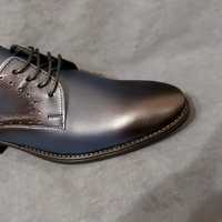 Pantofi bărbați model: 101-bleumarin piele naturala  interior exterior