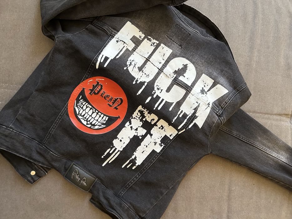 Дамско дънково яке Philipp plein