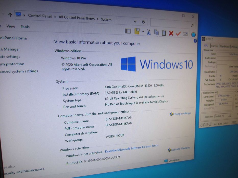 Гейм i5-13500   14ядрен, 32GB DDR5    MSI RTX3070, 512GB NVMe, 2TB HDD