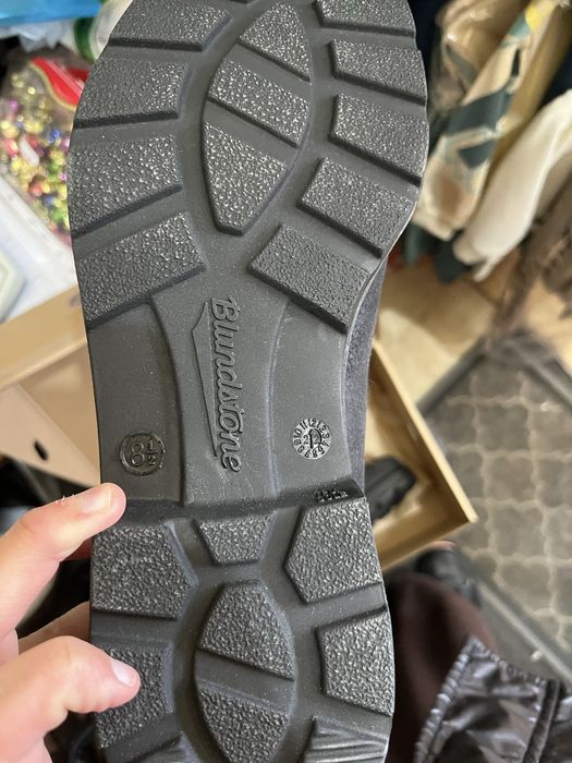 Челси боти Blundstone естествена  кожа