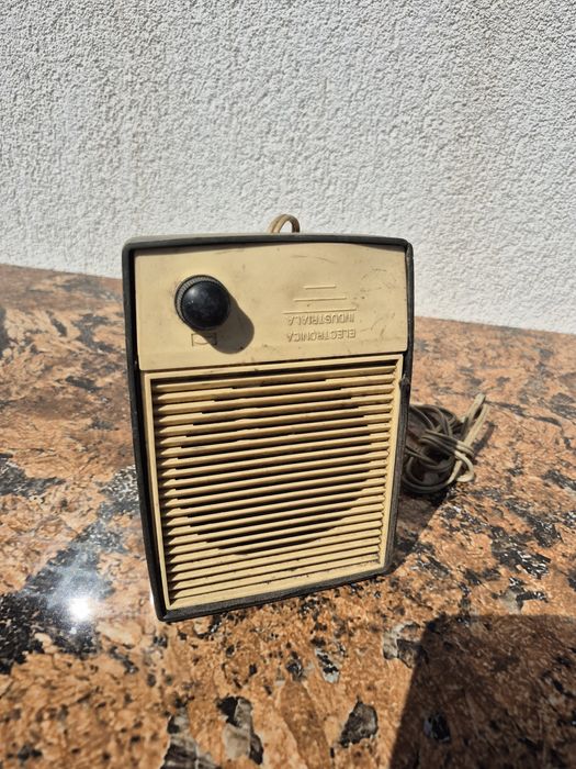 Boxa radioficare cu potentiometru volum,ELECTRONICA industriala 1982