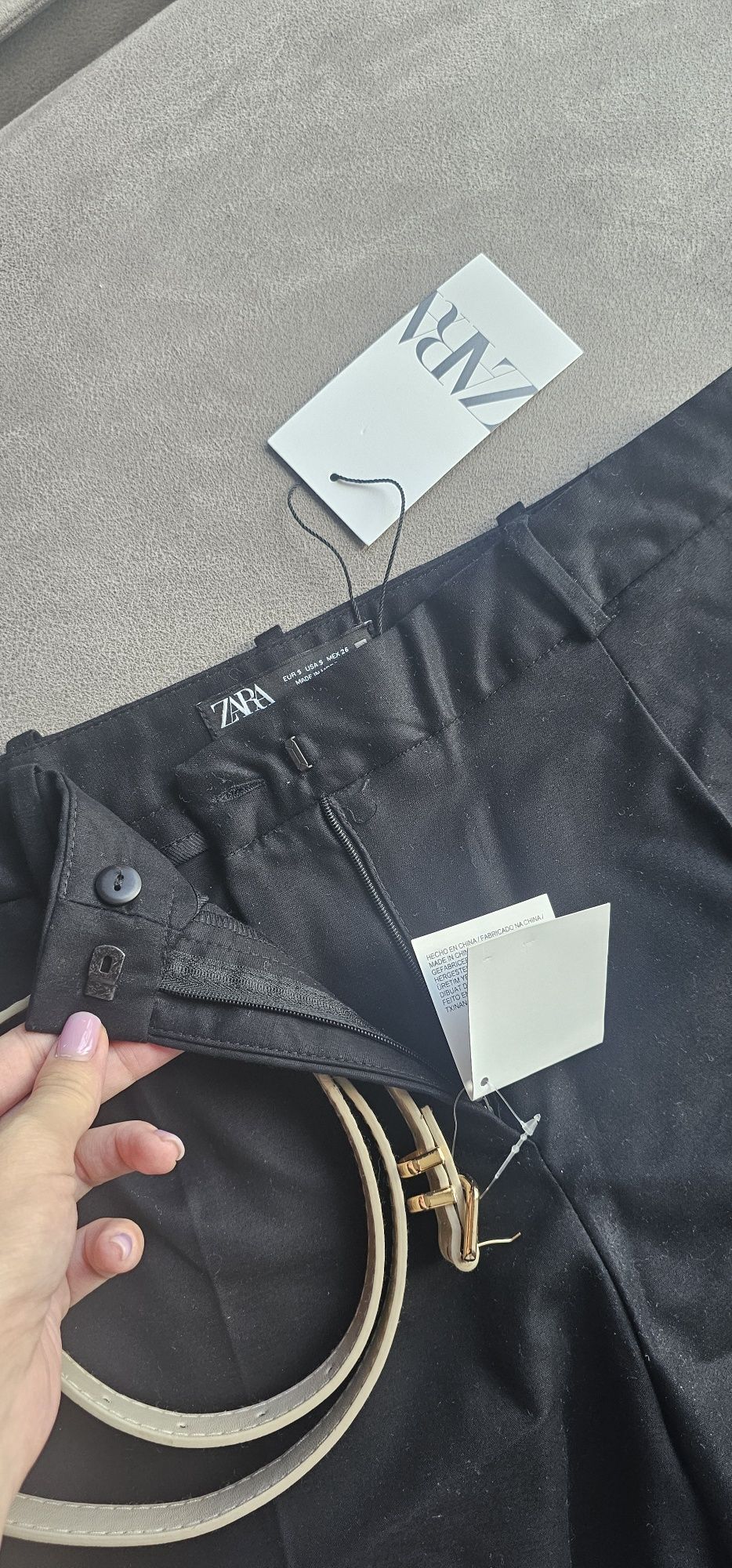 Къс панталон ZARA, S
