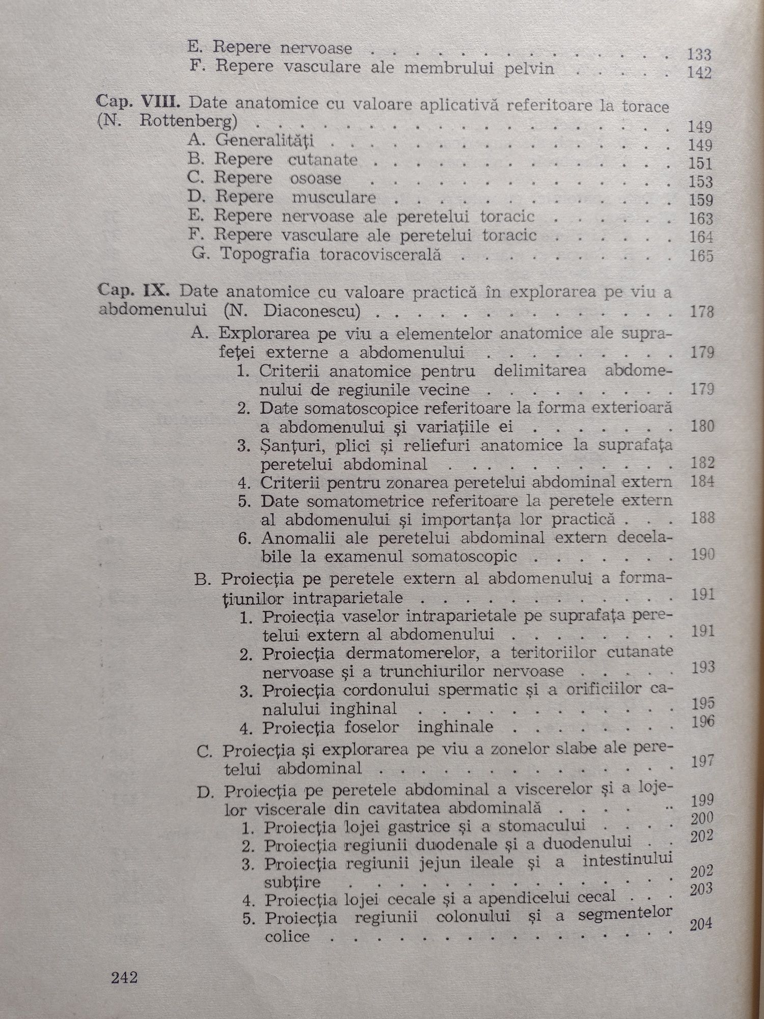 Noțiuni de anatomie practica,N.Diaconescu,N.Rottenberg, Niculescu