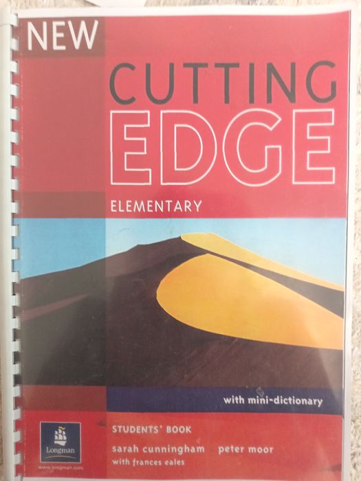 Учебник CUTTING EDGE. Sarah Cunnigham , Peter Moor
