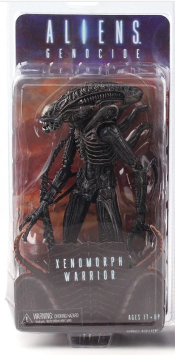 Figurina Warrior Alien Xenomorph 18 cm NECA