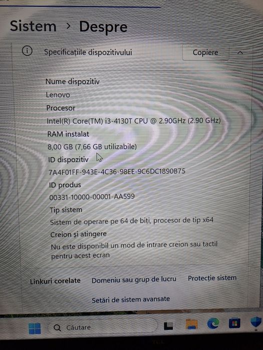 Mini Pc Lenovo ThinkCenter i3 8gb ram ssd 120