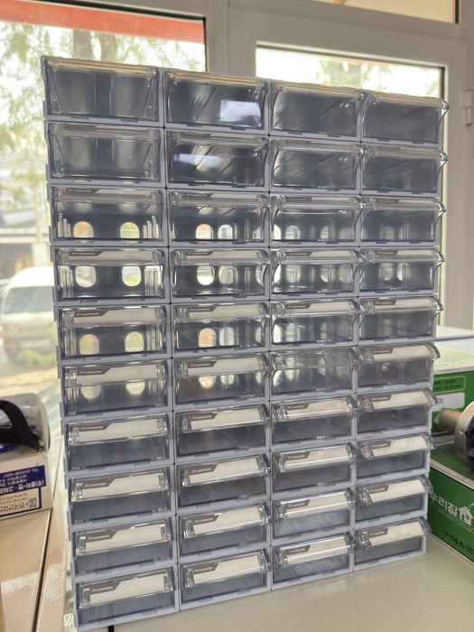 Пластиковые ящики для метизов,органайзери,Plastik yashik Korea (оптом)