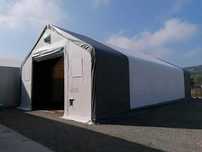 Cort Industrial 9,15 x 18,3 x 6,1 m, 167mp – Utilizat 1 An, Brașov