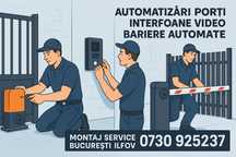 Reparații montaje automatizari porti culisante sau batante