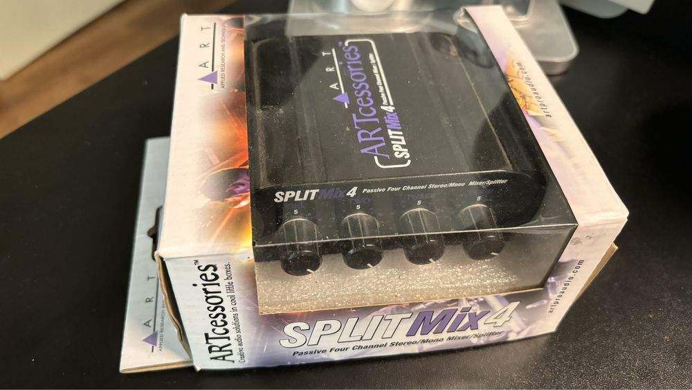 ART SplitMix4 Passive Splitter/Mixer Audio