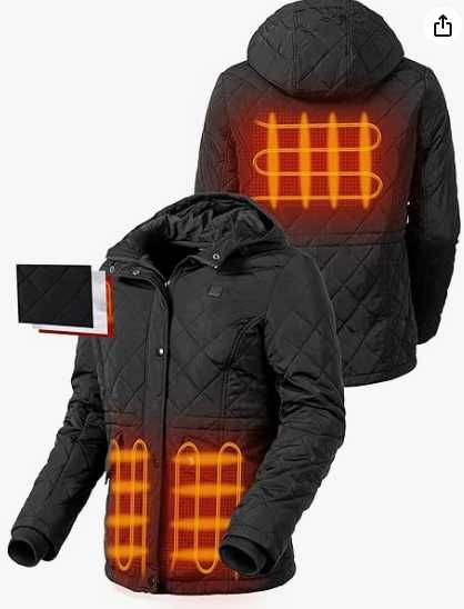 Jachetă SGKOW încălzită pentru femei cu acumulator inclus marimea M