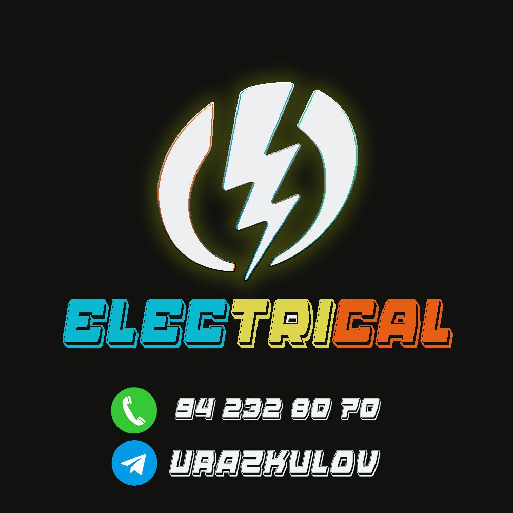 Услуги электрика/Elektrik xizmati (24/7)