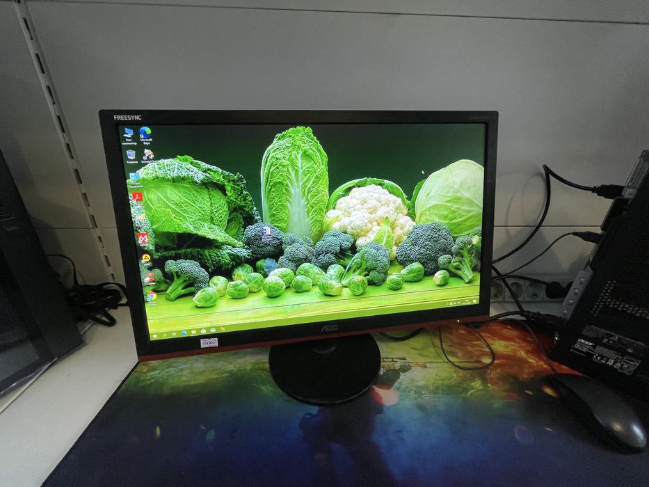 Монитор AOC, HDMI, DP, FullHD