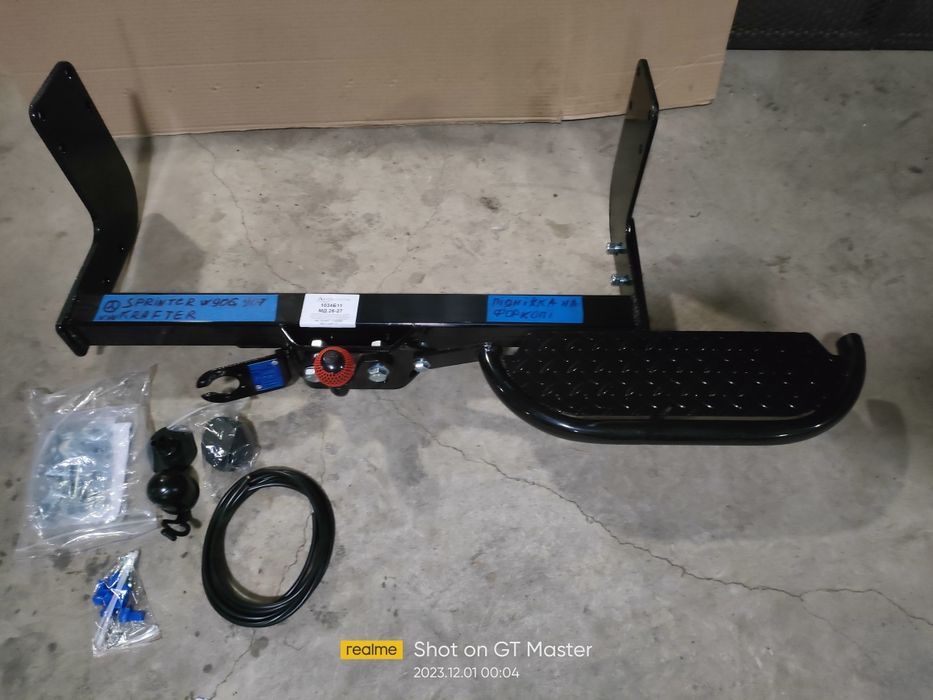 Carlig remorcare complet Sprinter 906 ,Crafter,Sprinter 907 cu scăriță