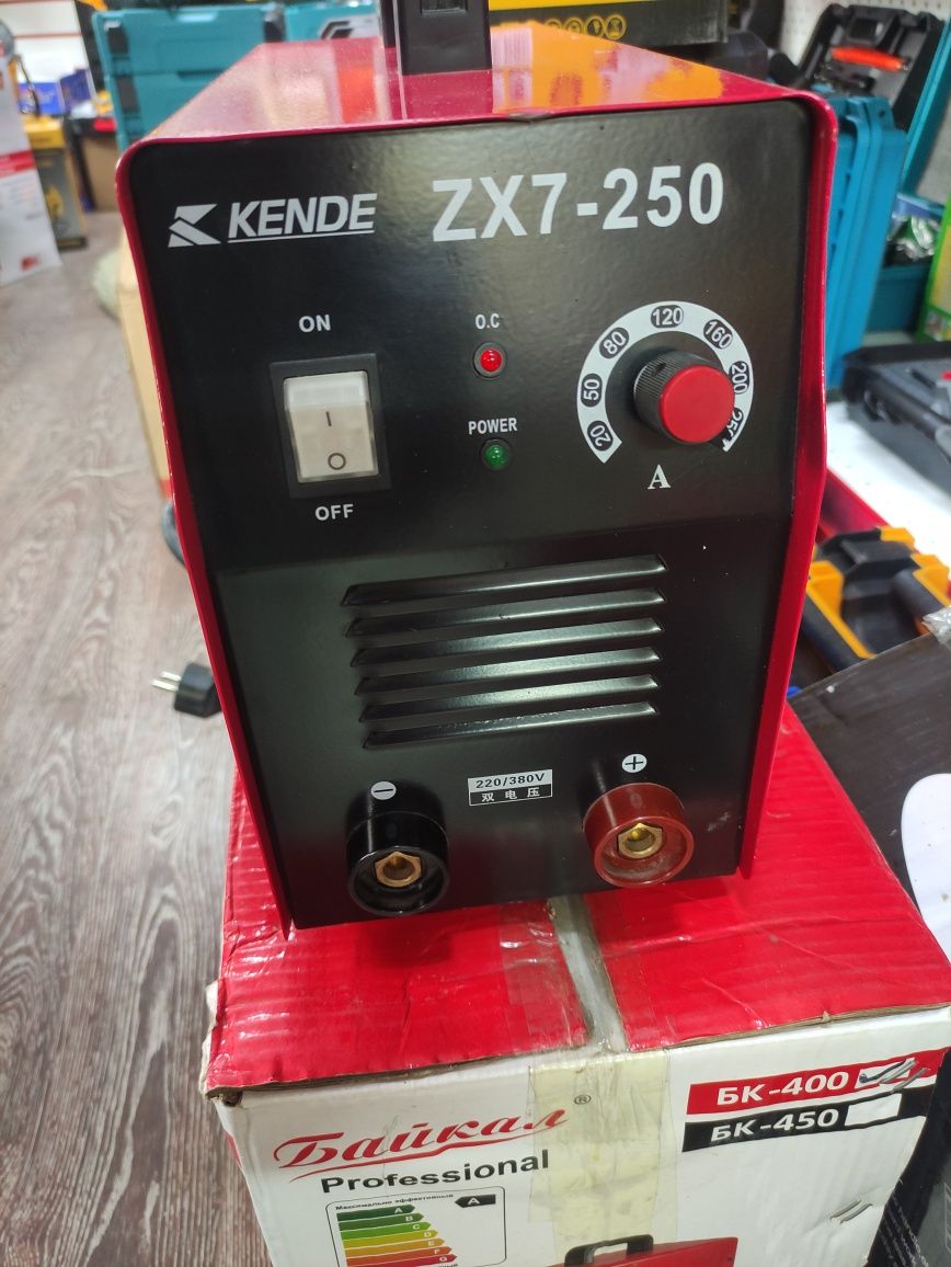 Скидка! Профессиональный Инверторный Сварочный аппарат KENDE ZX7-250
