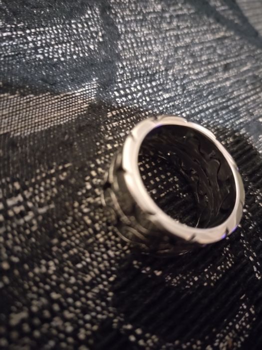 Уникален мъжки пръстен от стомана