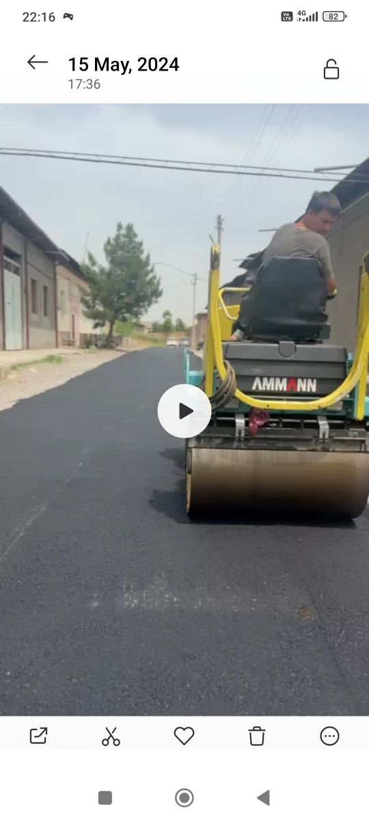 Asfalt qilish xizmati