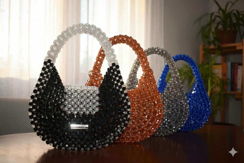 Чанта от мъниста  Вели