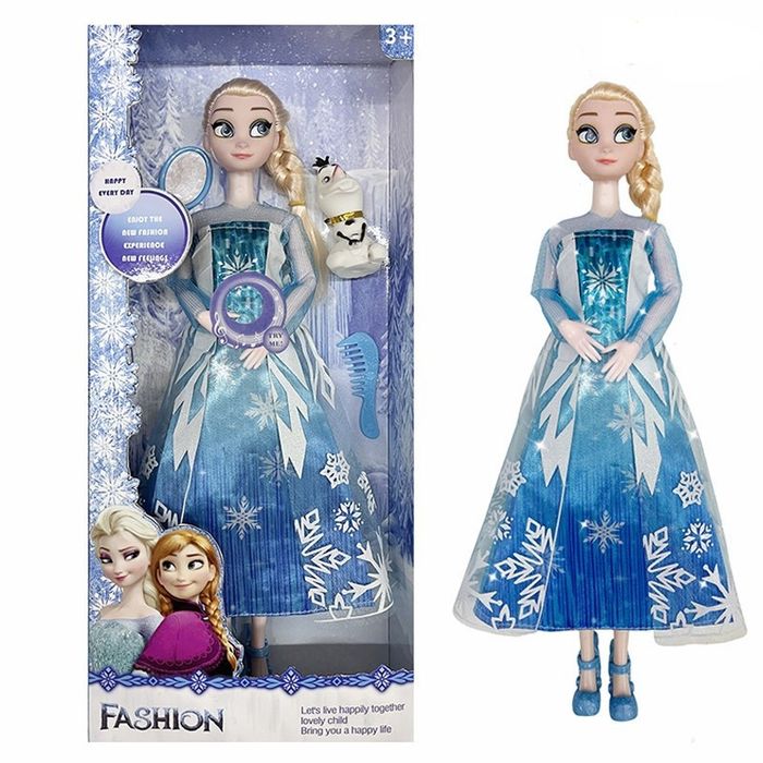 Кукла Елза музикална,светеща и Олаф