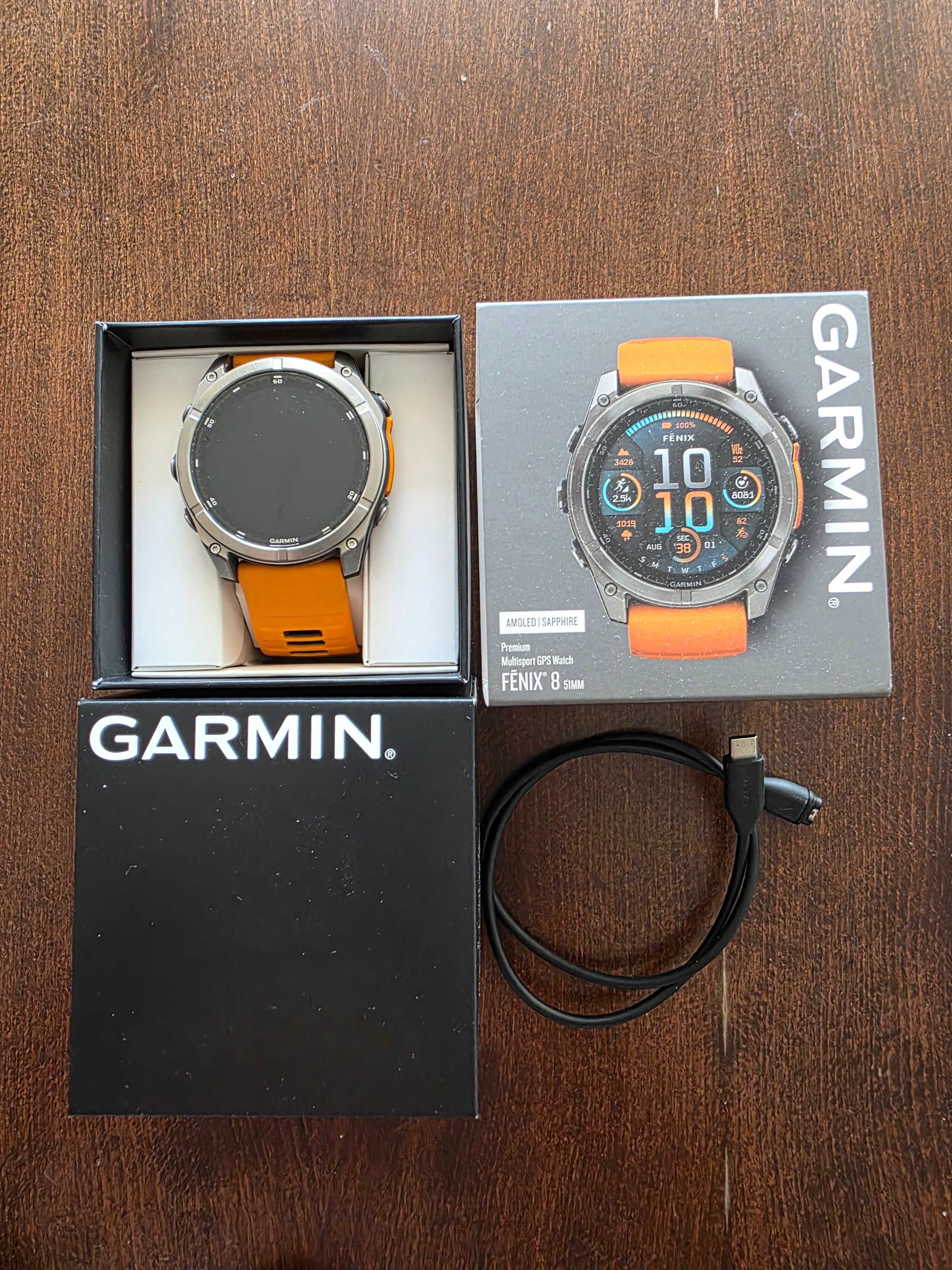 Fenix 8 Amoled Sapphire 51mm