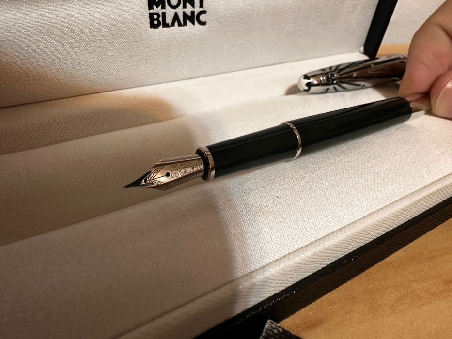 Stilou Montblanc Meisterstuck 100 years, Fountain Pen negru/verde