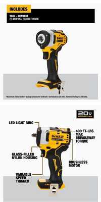 Dewalt DCF913B девалт импакт