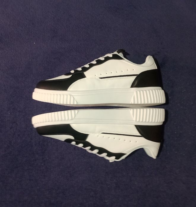 Adidași alb-negru „SPORT FASHION” mărimea 44 – noi, nepurtați
