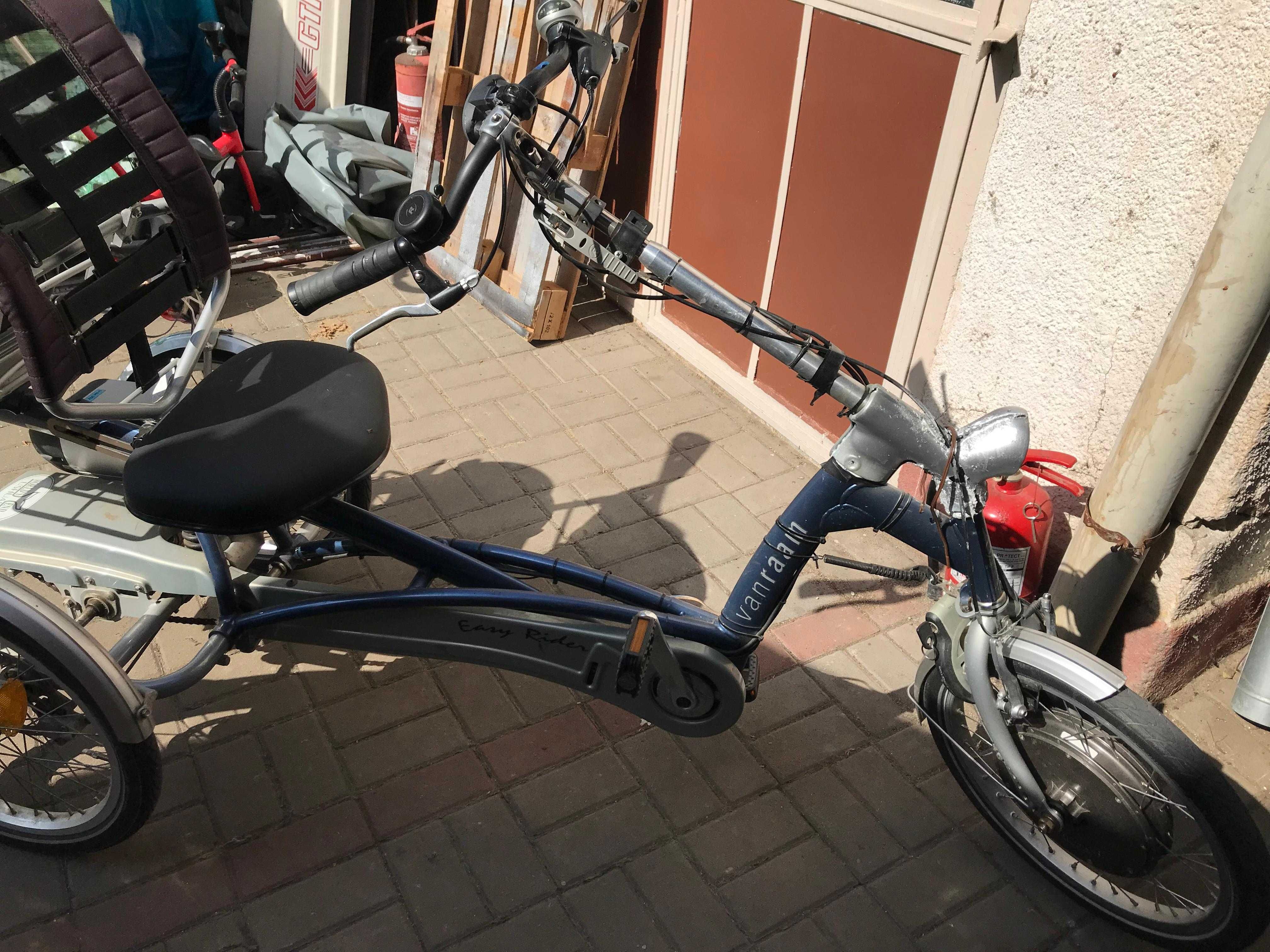 Triciclete Adulti 2 buc, 1 Electrica Olandeza pentru varstnici