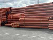 Teava canalizare SN2, PVC, Ø 500 mm, grosime 9,8 mm, L 6 m