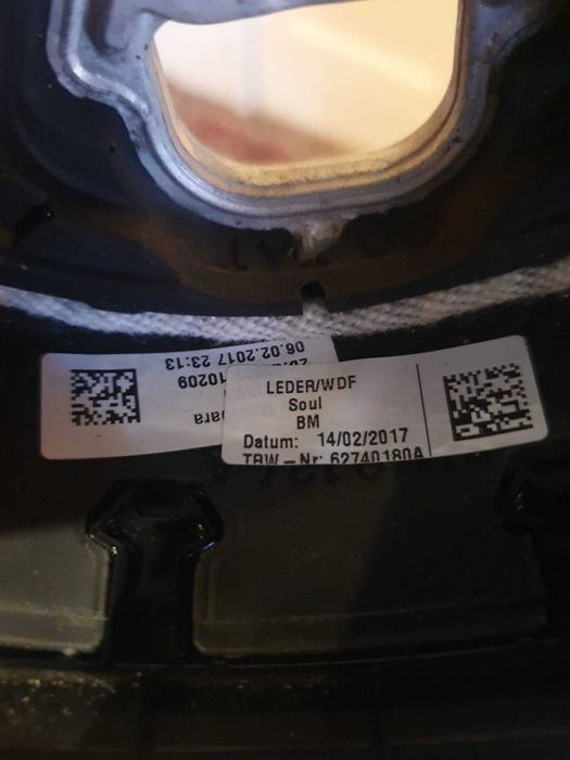 Volan tesit Audi S4 B9 second hand cu padele originale si airbag