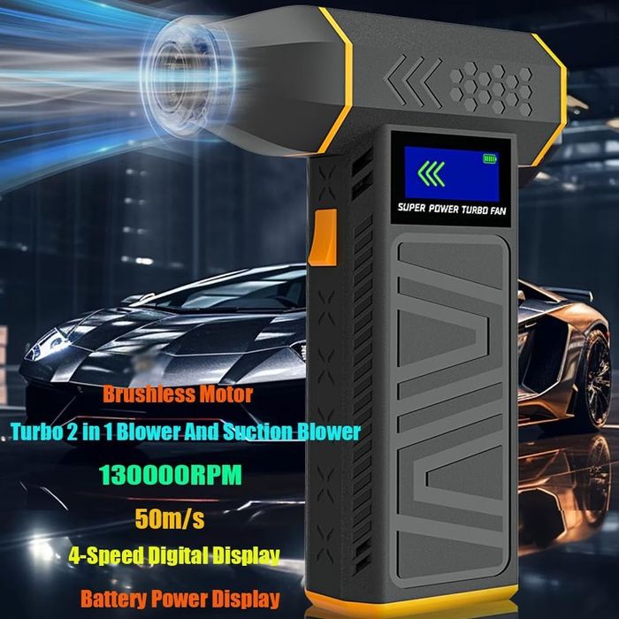 Suflanta Aer fara fir 130.000 RPM, cu Afisaj, Portabila