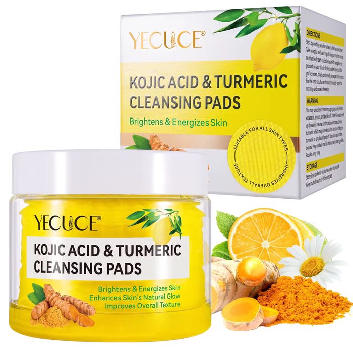 Dischete cu turmeric si acid kojic