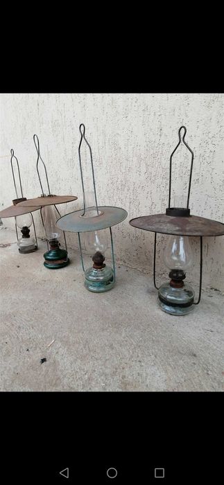 Lămpi cu petrol vechi