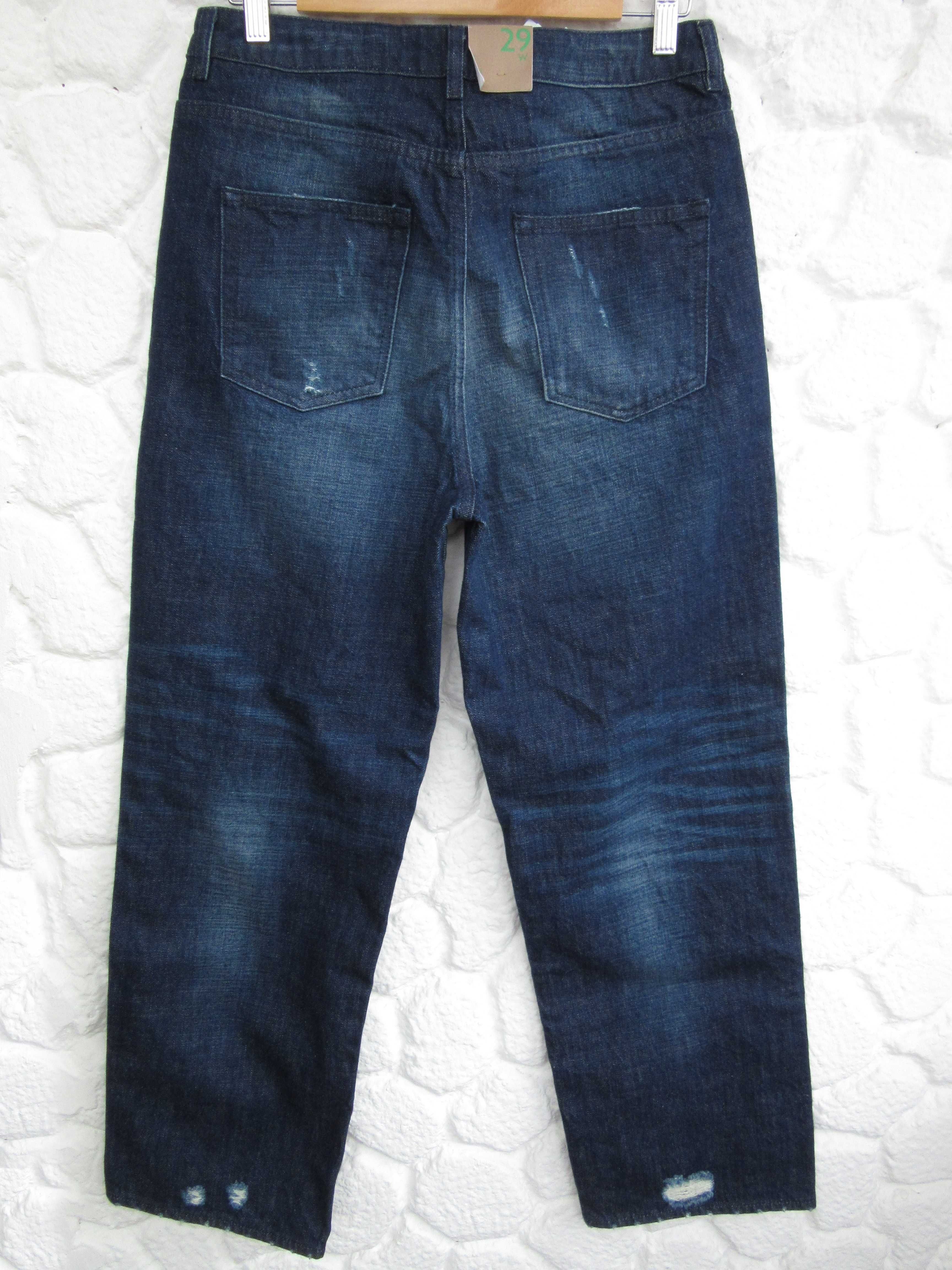 Blugi albastri Benetton Levi's Mustang Diesel