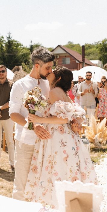 Rochie cununie, pentru gravide sau nu, mai multe poze în privat